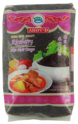 Aroy-D Riceberry Black Cargo Rice 1kg